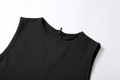 Pencil Jumpsuit Women New Full Seasons Casual Fitness Sporty Playsuit Sleeveless Slim Activewear All In One Jumpsuit Clothing