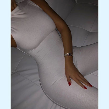Pencil Jumpsuit Women New Full Seasons Casual Fitness Sporty Playsuit Sleeveless Slim Activewear All In One Jumpsuit Clothing