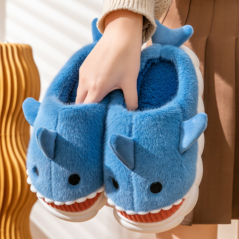 Fluffy Slippers Women Home Flat Cartoon Luxury Designer Shoes Girls Cute Fashion Winter Platform Fuzzy Fur Slides Warm Footwear