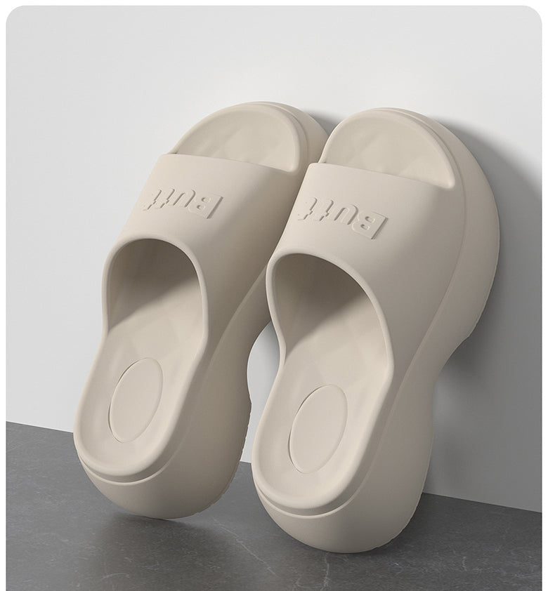 EVA Platform Slippers Women Wedges Fashion Luxury Designer Shoes Summer Sandals High Heels Indoor Outdoor Beach Elegant Footwear