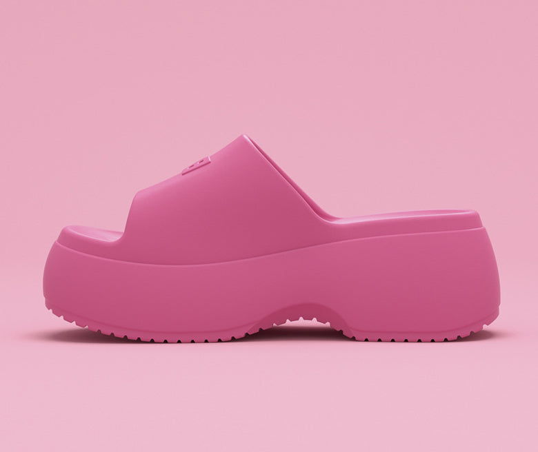 EVA Platform Slippers Women Wedges Fashion Luxury Designer Shoes Summer Sandals High Heels Indoor Outdoor Beach Elegant Footwear