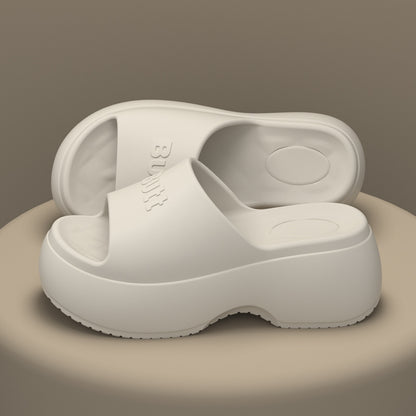 EVA Platform Slippers Women Wedges Fashion Luxury Designer Shoes Summer Sandals High Heels Indoor Outdoor Beach Elegant Footwear