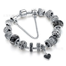 AliExpress Cross-border European and American Creative Jewelry Fashion DIY Crystal Beaded Bracelet Crystal Bracelet Ladies Jewelry
