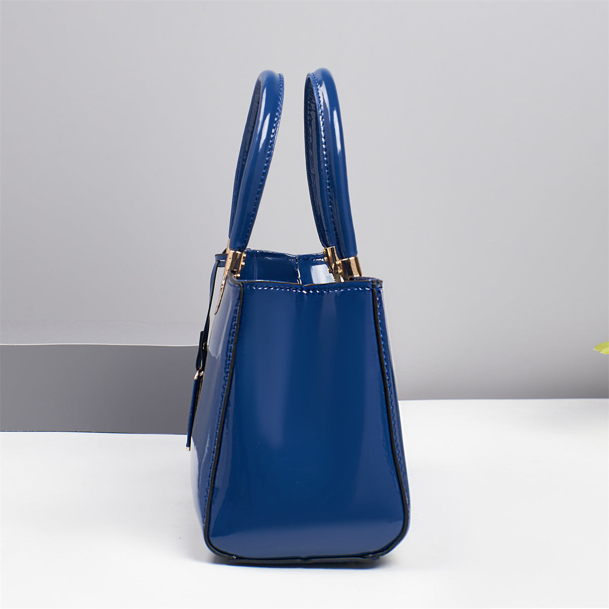 Luxury Designer Handbags High-End Evening Party Women Clutch Top Handle Underarm Bags Bright Patent PU Leather Crossbody Bags