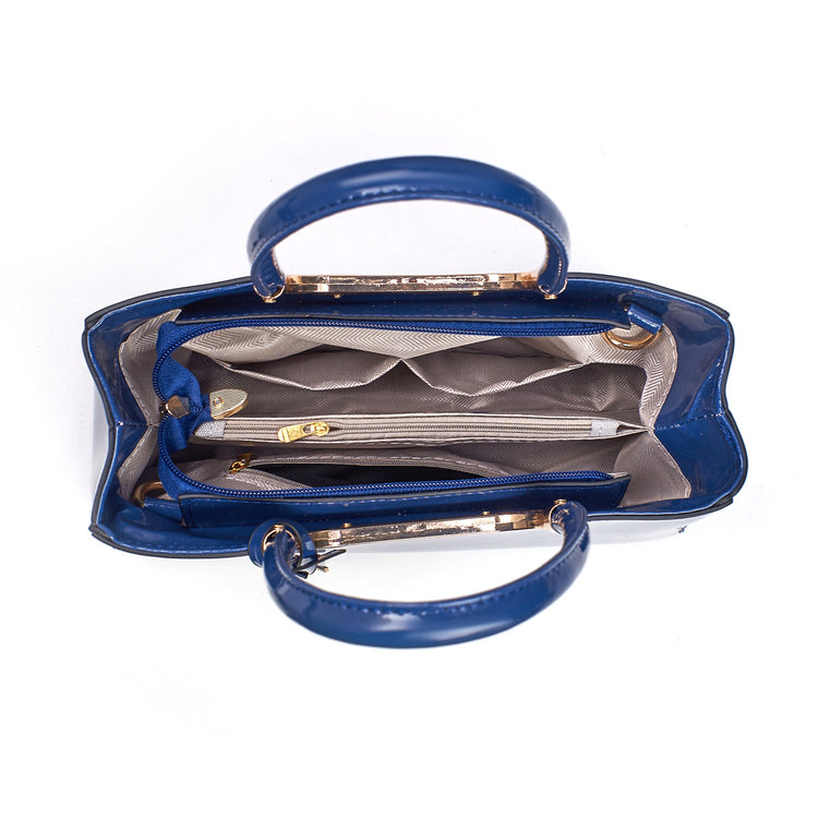 Luxury Designer Handbags High-End Evening Party Women Clutch Top Handle Underarm Bags Bright Patent PU Leather Crossbody Bags