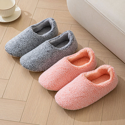 Casual Plush Women's Slippers Home Luxury Designer Woman Shoes Flat Winter Indoor Ankle Boots Trend Slides Elegant Footwear Soft
