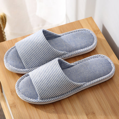 Hemp Casual Women's Slippers Home Flats Spring Summer Luxury Designer Woman Shoes Fashion 2026 Indoor Slides Soft Sole Elegant