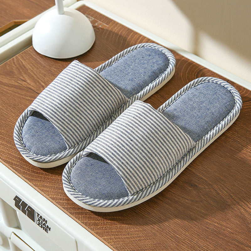 Hemp Casual Women's Slippers Home Flats Spring Summer Luxury Designer Woman Shoes Fashion 2026 Indoor Slides Soft Sole Elegant