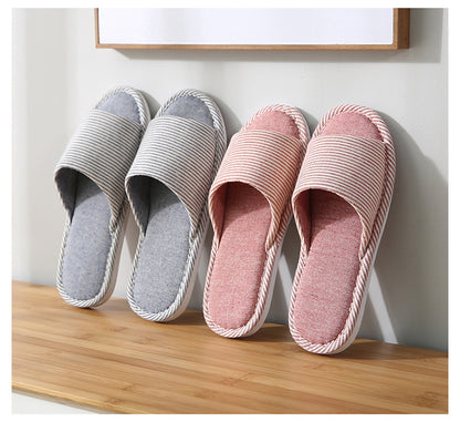 Hemp Casual Women's Slippers Home Flats Spring Summer Luxury Designer Woman Shoes Fashion 2026 Indoor Slides Soft Sole Elegant