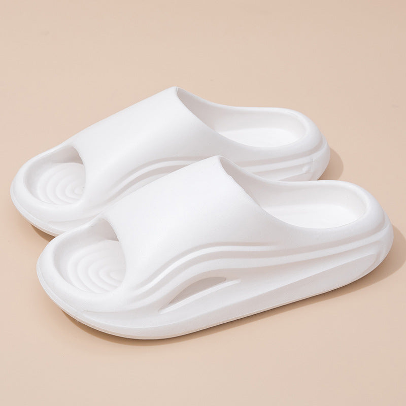 EVA Platform Slippers Women Home Brand Luxury Design Summer Shoes Couple Bathroom Indoor Outdoor Beach Slides Men Soft Non-Slip