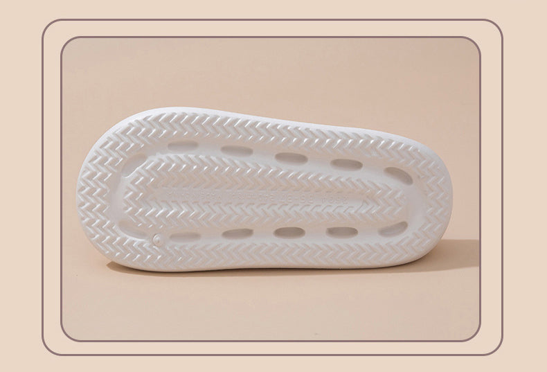 EVA Platform Slippers Women Home Brand Luxury Design Summer Shoes Couple Bathroom Indoor Outdoor Beach Slides Men Soft Non-Slip