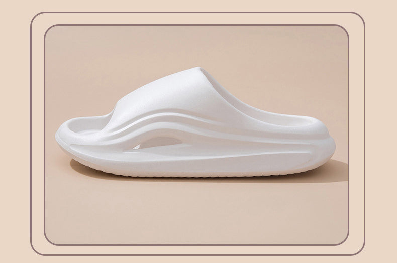 EVA Platform Slippers Women Home Brand Luxury Design Summer Shoes Couple Bathroom Indoor Outdoor Beach Slides Men Soft Non-Slip