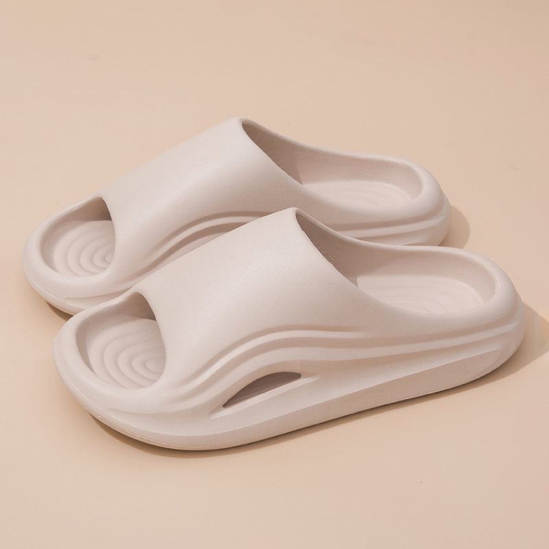 EVA Platform Slippers Women Home Brand Luxury Design Summer Shoes Couple Bathroom Indoor Outdoor Beach Slides Men Soft Non-Slip