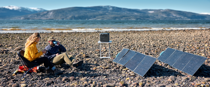 [US Plug]BLUETTI Solar Generator AC180 with 200W Solar Panel, 1152Wh/1800W Power Station, For Camping, Off-grid, Power Outage