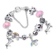 AliExpress Cross-border European and American Creative Jewelry Fashion DIY Crystal Beaded Bracelet Crystal Bracelet Ladies Jewelry