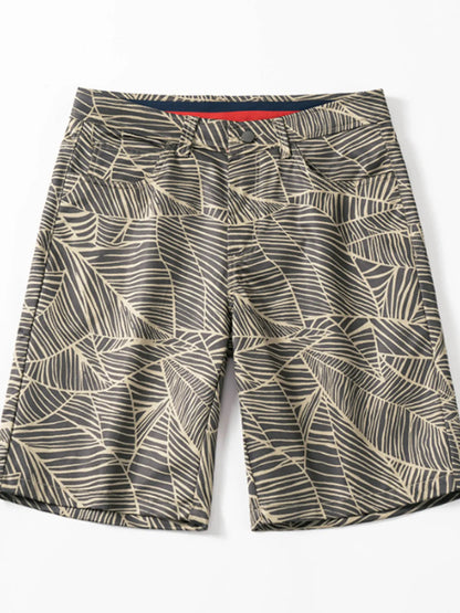 Men's Printed Loose Fit Shorts