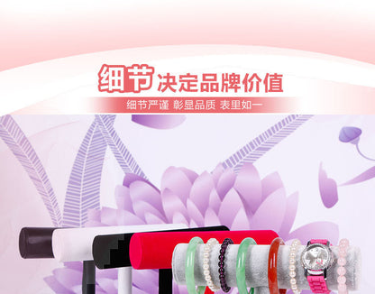 Down Face Bracelet Head Flower Watch Jewelry Rack Jewelry Display Rack High-grade One-layer Bracelet Rack Jewelry Rack