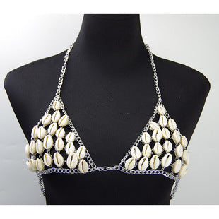 Aliexpress Jewelry Body Chain Gold Large Hoop Necklace Exaggerated Stylish Body Chain