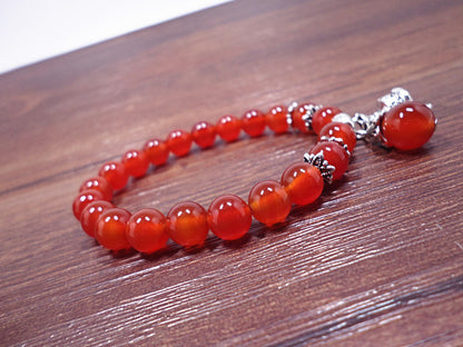 Red Agate Crystal Bracelet Women's Small Jewelry Bracelet Couple Jewelry Bracelet Jewelry Beaded Yiwu Small Commodity Jewelry