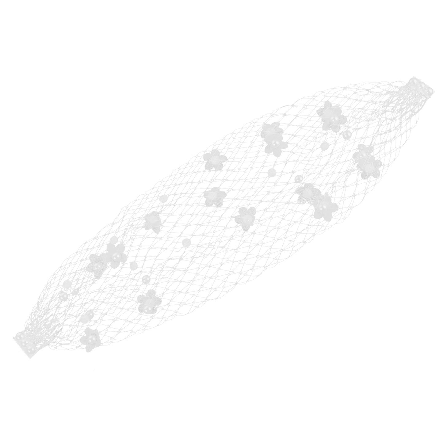 Vintage French Style Birdcage Face Veil Wedding Fascinator White Face Net Comb Tea Party Costume Headwear