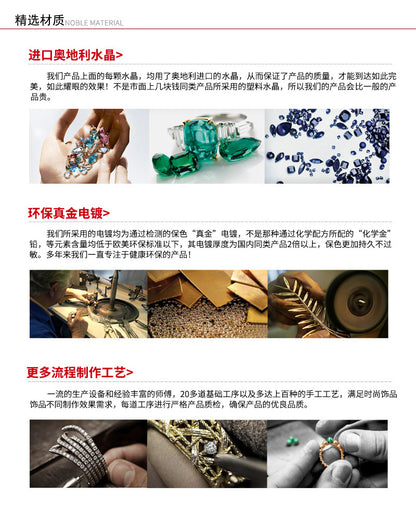 European and American fashion personality jewelry inlaid with Austrian Diamond redemption cross classic necklace factory direct 70260