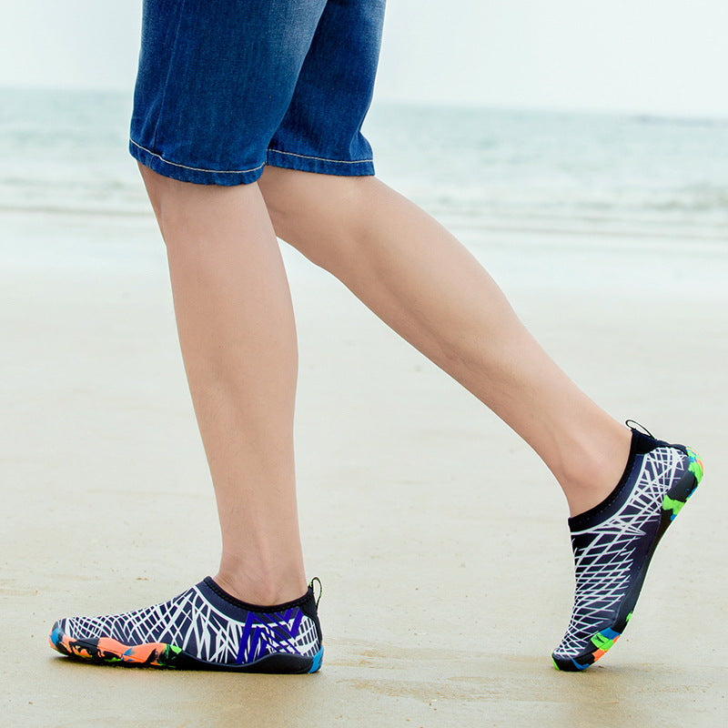 Unisex Shoes Swimming Water Yog Women Men Barefoot Outdoor Beach Sandals Upstream Aqua Shoes Nonslip River Sea Diving Sneakers