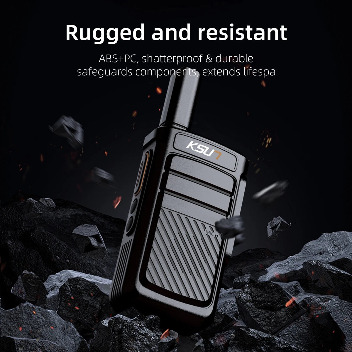 License Free Walkie Talkie 2 Pcs Wireless Copy Portable Radio Station UHF Type-C Charging Two Way Radio for Hotel Restaurant X12