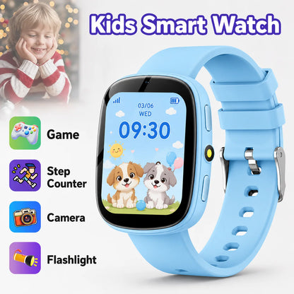 2026 Kids Smartwatch 1.83” HD Touch Screen Watch for Children with Camera Games Sleep Tracker, Alarm, Calculator – Birthday Gift