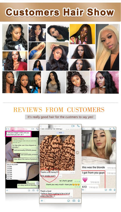 Loose Wave Honey Blonde  Full Lace Wig HD Yellow 613 Colored Lace Front Wig Full Lace Frontal Wigs For Women 100% Human Hair