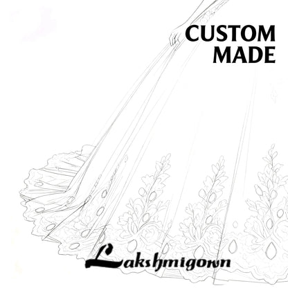 Romantic Off The Shoulder Boho Wedding Dress 3D Floral Lace Tulle Bridal Gowns Sweetheart A Line Wedding Gowns Customized