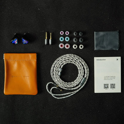 Juzear x KOTO POISE Nebula HiFi IEMs Vocal 1DD+3BA+1 Planar Hybrid In-Ear Monitor Earphones with 3.5+4.4mm Plugs Cable
