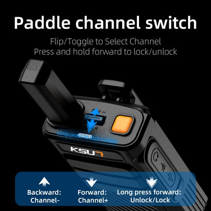 License Free Walkie Talkie 2 Pcs Wireless Copy Portable Radio Station UHF Type-C Charging Two Way Radio for Hotel Restaurant X12