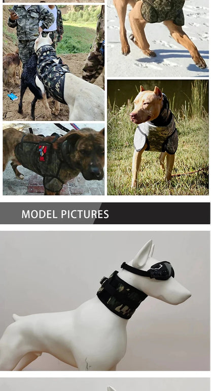 JANPET Hunting Dog Neck Protector – Durable Bite-Resistant Protective Gear for Dogs – Soft and Comfortable Neck Armor