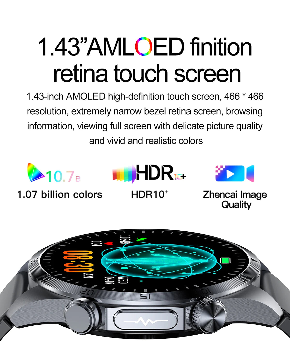 2026 New Medical Grade ECG Smart Watch Laser Treatment Accurate Measurement Blood Lipid Blood Oxygen BMI Sport Health Smartwatch