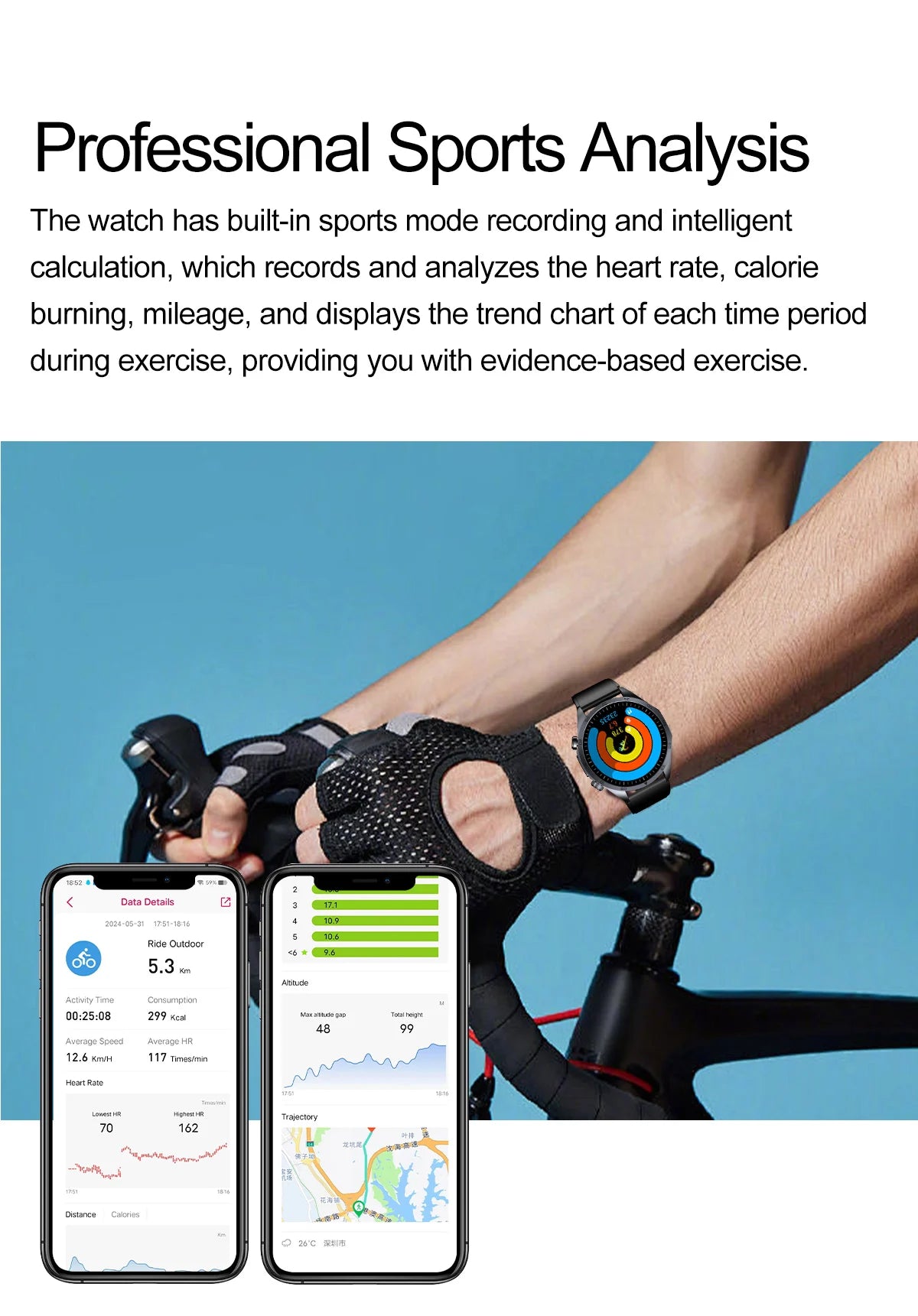 2026 New Medical Grade ECG Smart Watch Laser Treatment Accurate Measurement Blood Lipid Blood Oxygen BMI Sport Health Smartwatch