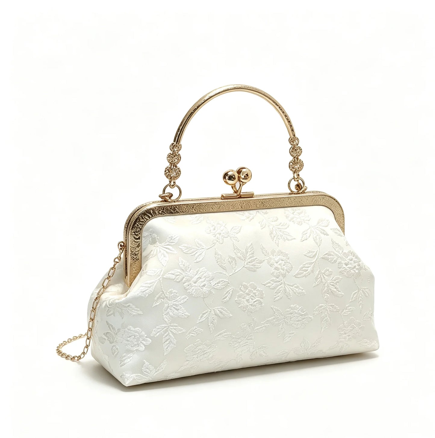 Fashion Clip Top Handbag For Women, Elegant Tote Bag For Party, Shopping, Random Pattern