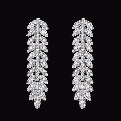 Fashion Gold Plated Dubai Jewelry Set For Women Party Gift Simply UAE Wedding Bridal 4PCS Jewelry Cubic Zirconia
