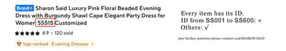 Sharon Said Two Piece Evening Dress Glitter Sequined Tassel Beaded Ruffles Women's Formal Wedding Party Gowns SS370 Customized