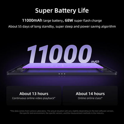 New Lenovo Legion Y900 MediaTek Dimensity 9500s 11.1" 4K 144Hz Display Wifi 11000mAh Battery Android Tab