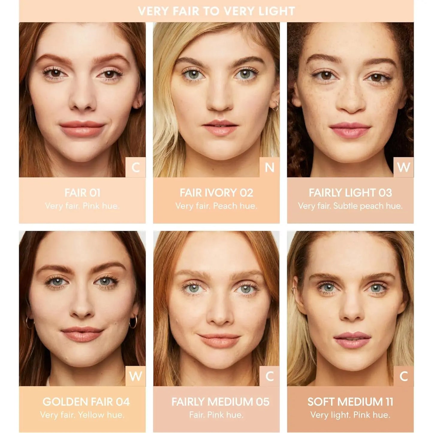 Original Loose Powder Foundation Clean Mineral Powder Face Makeup, Sheer-to-Full Coverage, Talc-Free, Non-Comedogenic, Vegan