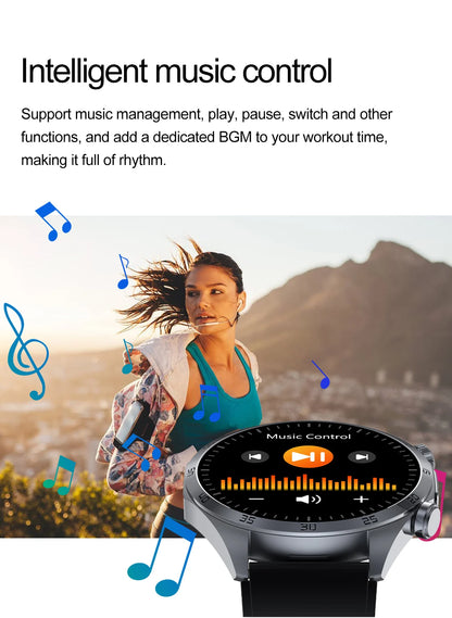 2026 New Medical Grade ECG Smart Watch Laser Treatment Accurate Measurement Blood Lipid Blood Oxygen BMI Sport Health Smartwatch