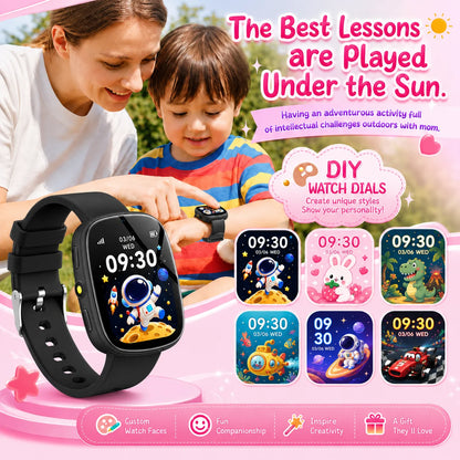 2026 Kids Smartwatch 1.83” HD Touch Screen Watch for Children with Camera Games Sleep Tracker, Alarm, Calculator – Birthday Gift