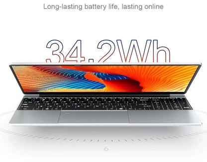 2026 15.6" Windows 11 Pro Laptop Computer Intel Core i9 10980HK 16GB 1TB Laptops Office Computer Fingerprint Unlock Notebook PC