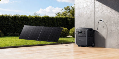 BLUETTI Elite 400 3840Wh Solar Generator with 200W/350W Solar Panels Kit High Capacity Portable Power Station for Home Backup