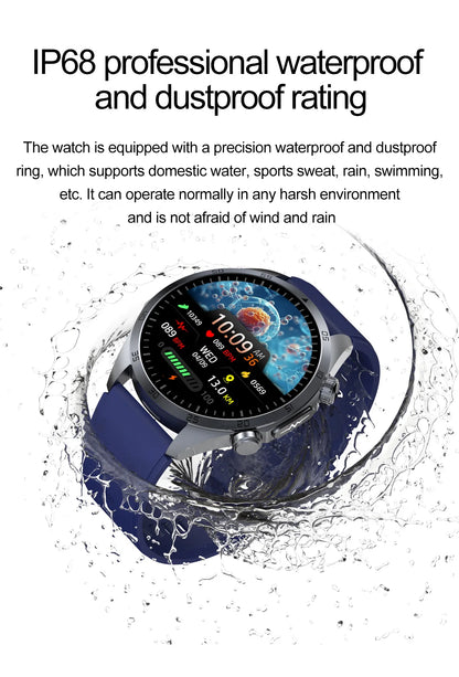 2026 New Medical Grade ECG Smart Watch Laser Treatment Accurate Measurement Blood Lipid Blood Oxygen BMI Sport Health Smartwatch