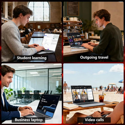 New Ultra Slim Laptop 15.6" 16GB RAM 2TB SSD Intel i9 10980HK/9900 Gaming PC 1920*1080 IPS Windows 11 Office Study Computer PC