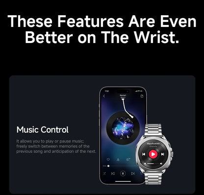 Aolon Cube Smart Watch 1.43" AMOLED Screen Bluetooth WhatsApp Call AGPS 1ATM  Heart Rate Monitor Outdoor Sport Fitness Tracker