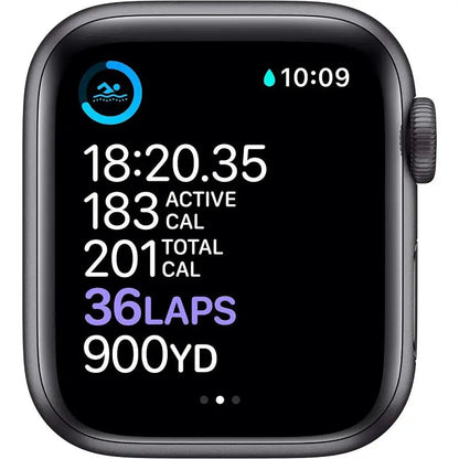 Apple Watch Series 6 Aluminum 44mm A2292 (GPS Only, No Cellular) Space Gray - Refurbished Acceptable Condition