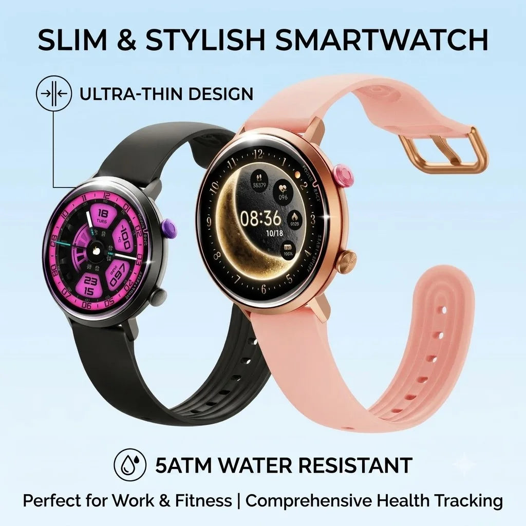 Big Price! Women's Smartwatch 50M Waterproof for Swimming Blood Pressure Sleep Heart Monitoring Diverse Sports Tracking