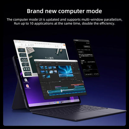 New Lenovo Legion Y900 MediaTek Dimensity 9500s 11.1" 4K 144Hz Display Wifi 11000mAh Battery Android Tab